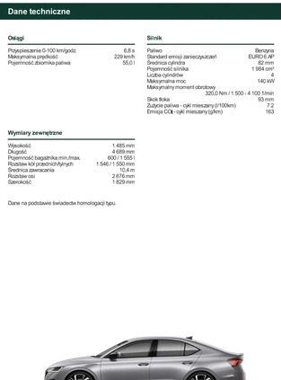 Skoda Octavia cena 156000 przebieg: 1500, rok produkcji 2024 z Białystok małe 67